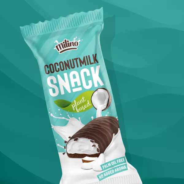 The Chilled Snack Company PACKAGING: COCONUTMILK SNACK<br />
Konzept, Design und Preprint-Management